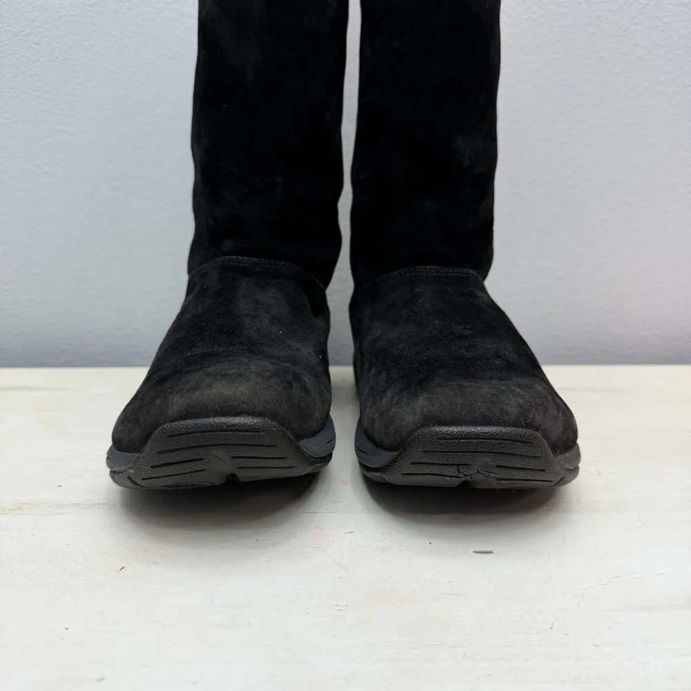 Merrell Black Suede Primo Chill Winter Boots Size 7.5